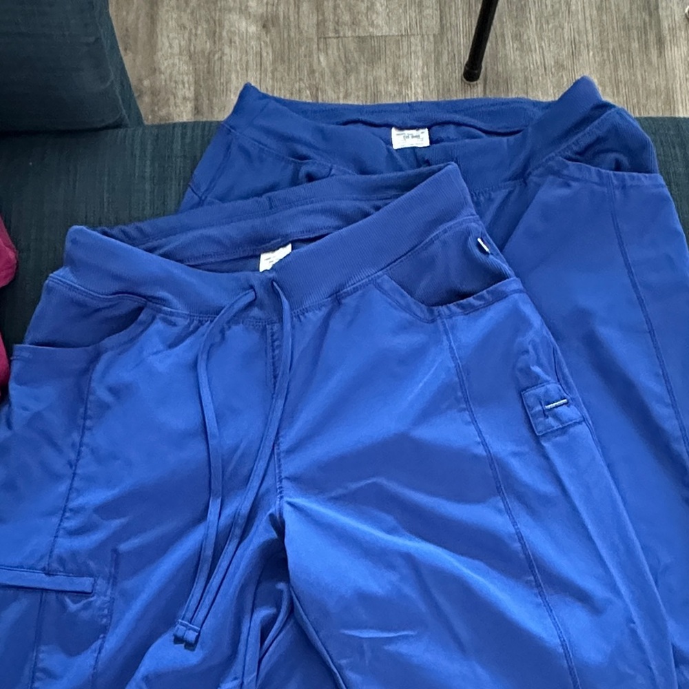 Galaxy Blue Scrub Pants